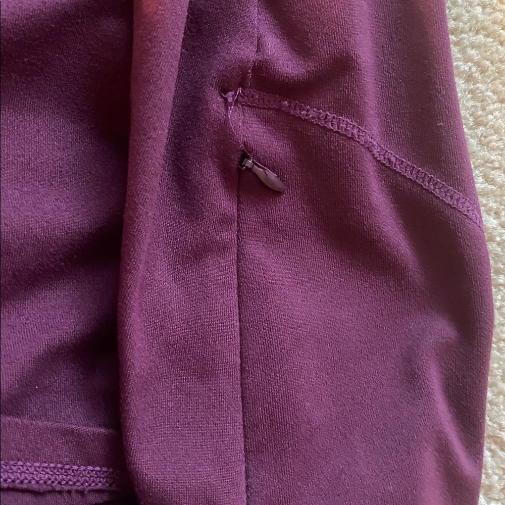 Title nine grape colored athletic dress with pocket super soft - Picture 7 of 9